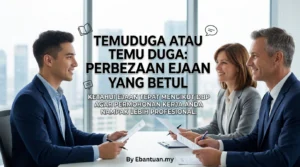 Temuduga Atau Temu Duga: Perbezaan Ejaan Yang Betul