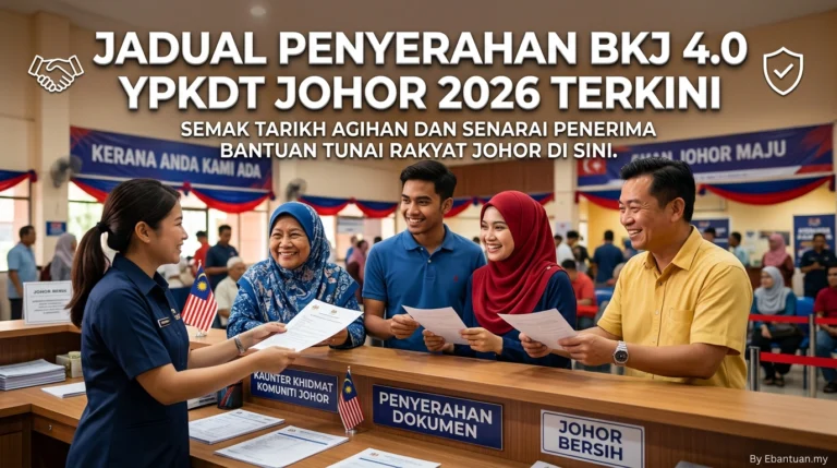 Jadual Penyerahan BKJ 4.0 YPKDT JOHOR 2026 Terkini