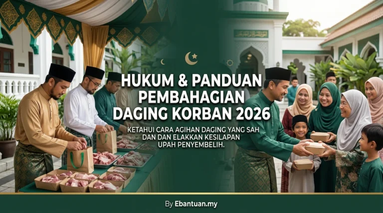 Hukum & Panduan Pembahagian Daging Korban 2026
