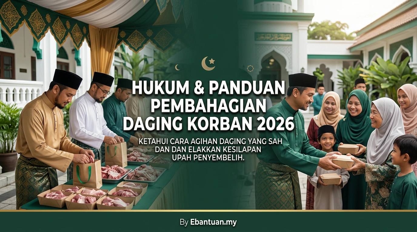 Hukum & Panduan Pembahagian Daging Korban 2026