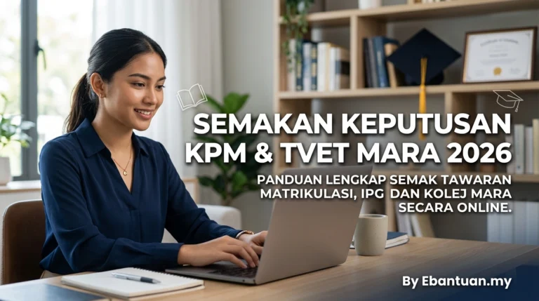 Semakan Keputusan KPM & TVET MARA 2026