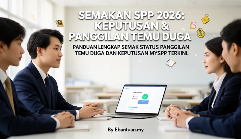 Semakan SPP 2026: Keputusan & Panggilan Temu Duga