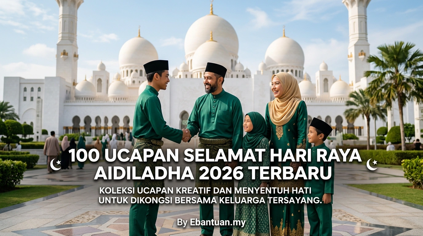 100 Ucapan Selamat Hari Raya Aidiladha 2026 Terbaru