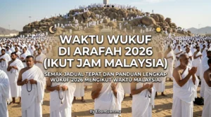 Waktu Wukuf Di Arafah 2026 (Ikut Jam Malaysia)