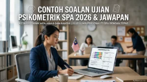 Contoh Soalan Ujian Psikometrik SPA 2026 & Jawapan