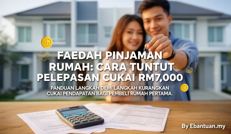 Faedah Pinjaman Rumah: Cara Tuntut Pelepasan Cukai RM7,000