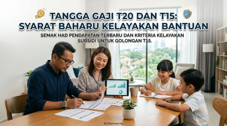Tangga Gaji T20 Dan T15: Syarat Baharu Kelayakan Bantuan