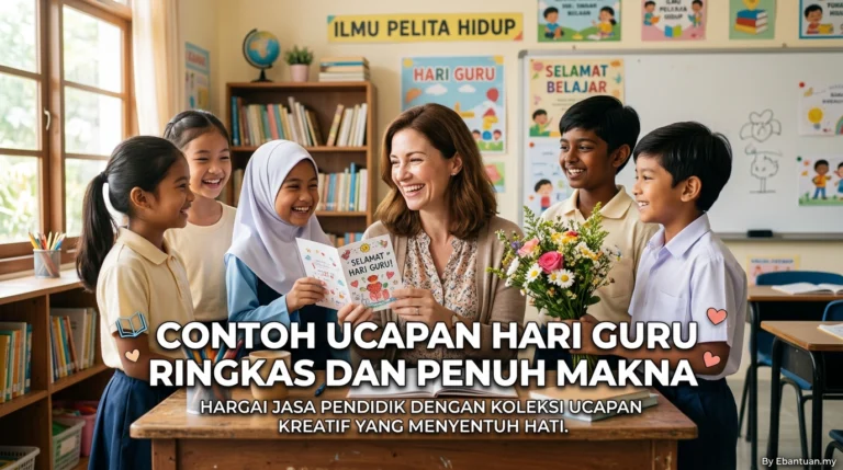 Contoh Ucapan Hari Guru Ringkas Dan Penuh Makna