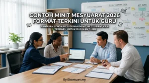 Contoh Minit Mesyuarat 2026 Format Terkini Untuk Guru