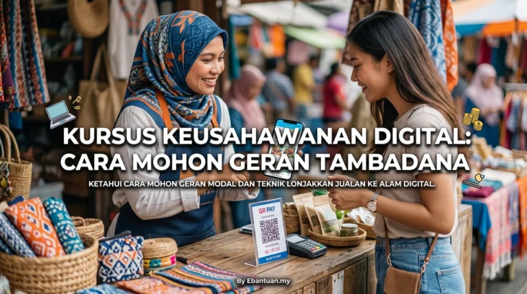 Kursus Keusahawanan Digital: Cara Mohon Geran Tambadana