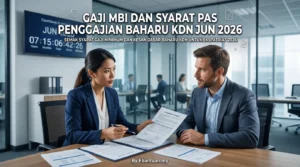 Gaji MBI dan Syarat Pas Penggajian Baharu KDN Jun 2026