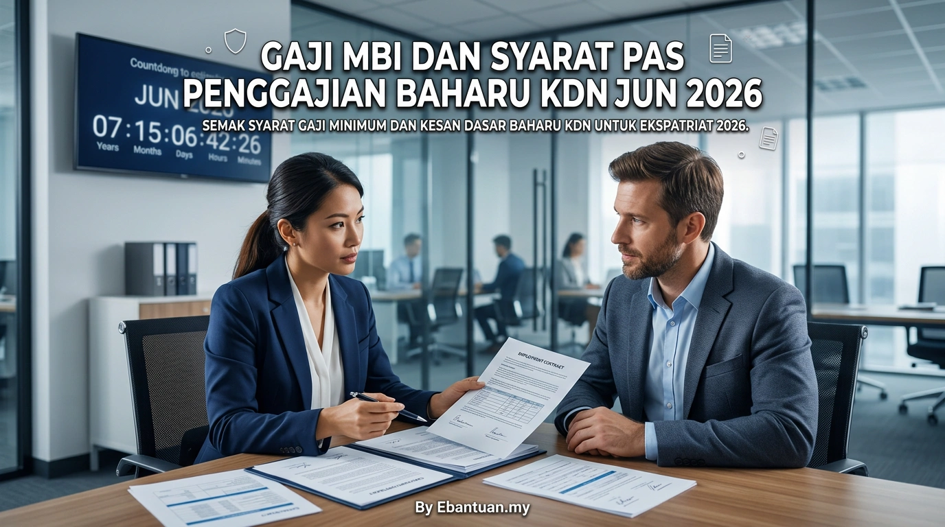 Gaji MBI dan Syarat Pas Penggajian Baharu KDN Jun 2026 1 Gaji MBI dan Syarat Pas Penggajian Baharu KDN Jun 2026