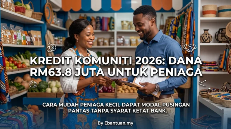 Kredit Komuniti 2026: Dana RM63.8 Juta Untuk Peniaga