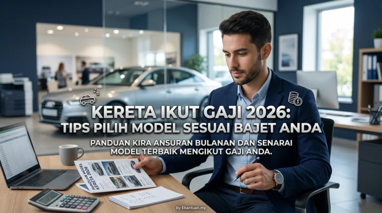 Kereta Ikut Gaji 2026: Tips Pilih Model Sesuai Bajet Anda