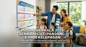 Jadual Berkala 2026: Senarai Cuti Panjang & Hari Kelepasan