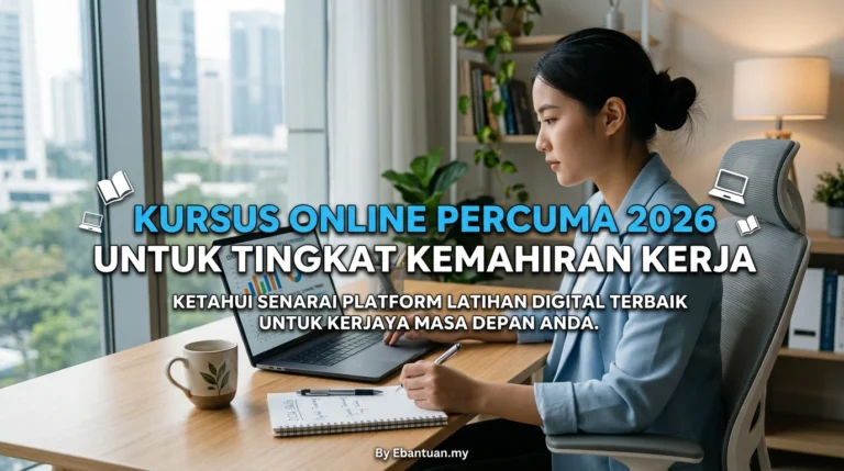 Kursus Online Percuma 2026 Untuk Tingkat Kemahiran Kerja