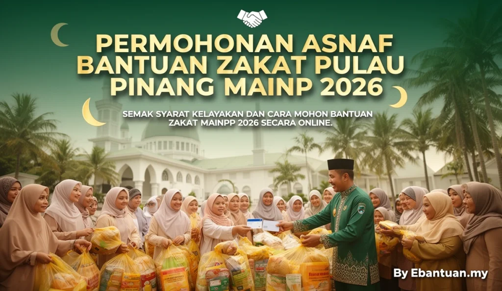 Permohonan Asnaf Bantuan Zakat Pulau Pinang MAINPP 2026