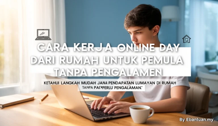 Cara Kerja Online Dari Rumah Untuk Pemula Tanpa Pengalaman