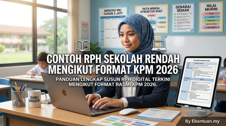 Contoh RPH Sekolah Rendah Mengikut Format KPM 2026