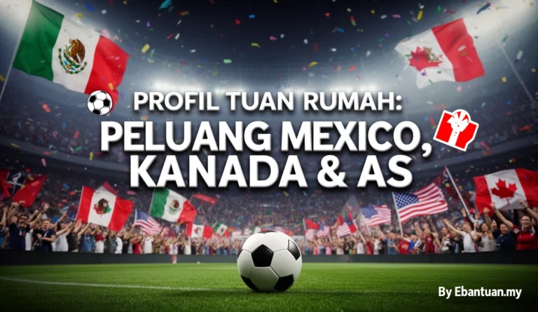 Profil Tuan Rumah: Peluang Mexico, Kanada & AS