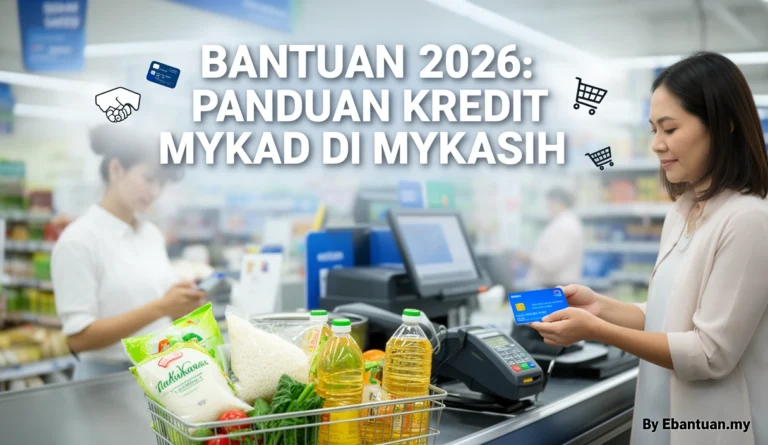 Bantuan 2026: Panduan Kredit MyKad di MyKasih