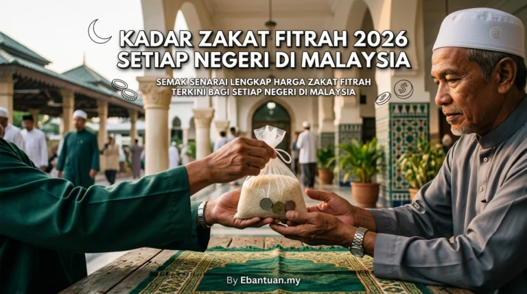 Kadar Zakat Fitrah 2026 Setiap Negeri Di Malaysia