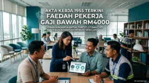 Akta Kerja 1955 Terkini: Faedah Pekerja Gaji Bawah RM4000