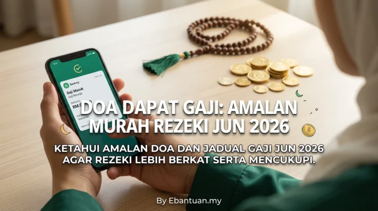 Doa Dapat Gaji: Amalan Murah Rezeki Jun 2026