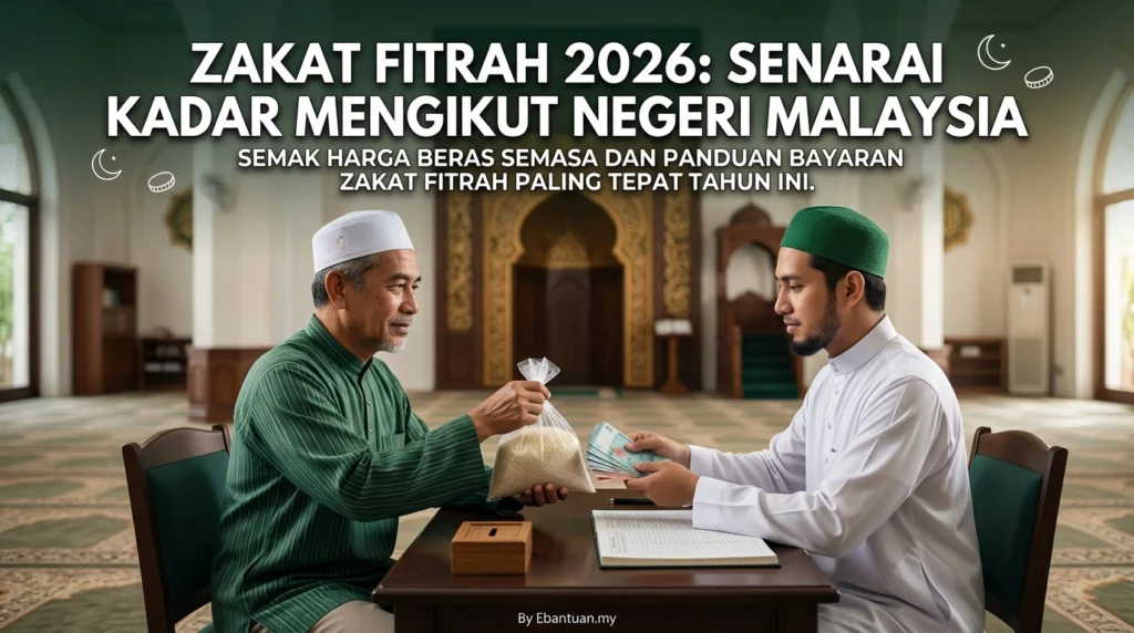 Zakat Fitrah 2026: Senarai Kadar Mengikut Negeri Malaysia