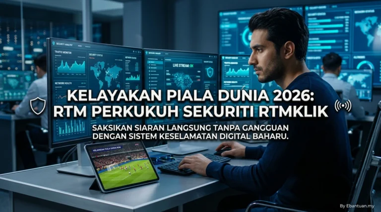 Kelayakan Piala Dunia 2026: RTM Perkukuh Sekuriti RTMKlik
