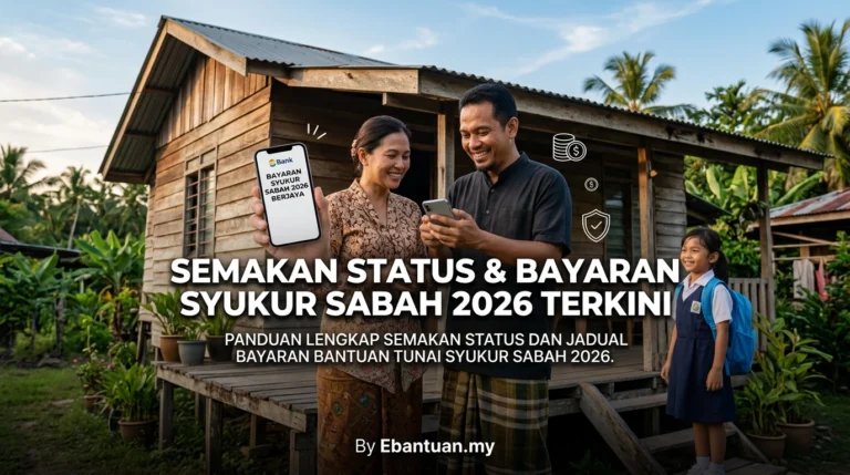Semakan Status & Bayaran SYUKUR Sabah 2026 Terkini