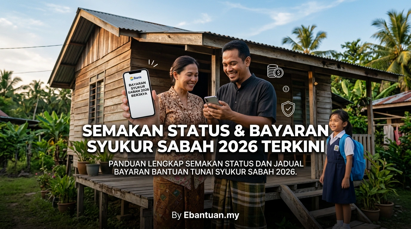 Semakan Status & Bayaran SYUKUR Sabah 2026 Terkini 1 Semakan Status & Bayaran SYUKUR Sabah 2026 Terkini