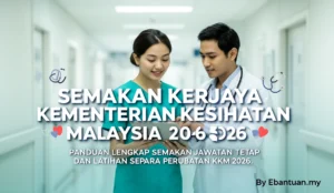 Semakan Kerjaya Kementerian Kesihatan Malaysia 2026