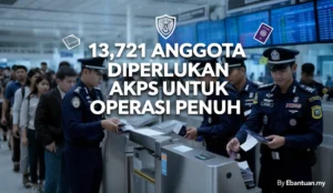 13,721 Anggota Diperlukan AKPS untuk Operasi Penuh