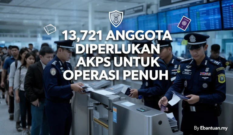 13,721 Anggota Diperlukan AKPS untuk Operasi Penuh