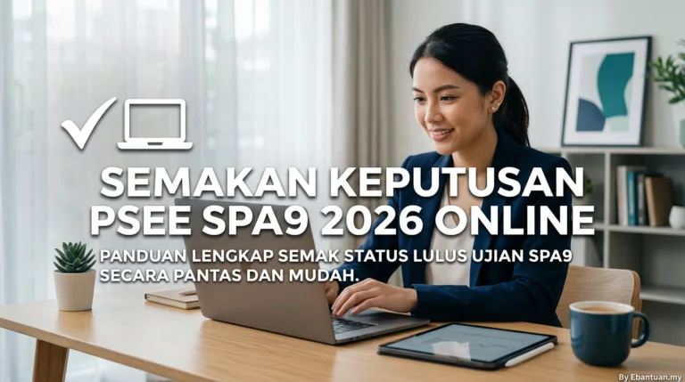 Semakan Keputusan PSEE SPA9 2026 Online