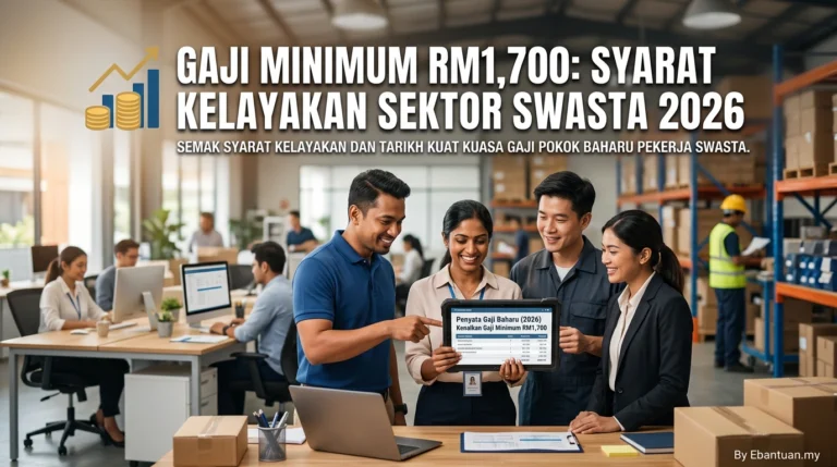Gaji Minimum RM1,700: Syarat Kelayakan Sektor Swasta 2026