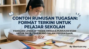 Contoh Rumusan Tugasan: Format Terkini Untuk Pelajar Sekolah