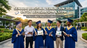 Senarai Biasiswa Terkini Jun 2026 Untuk Lepasan SPM & STPM
