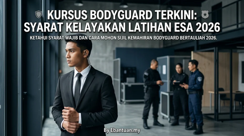 Kursus Bodyguard Terkini: Syarat Kelayakan Latihan ESA 2026