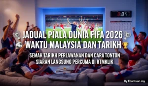 Jadual Piala Dunia FIFA 2026 Waktu Malaysia Dan Tarikh