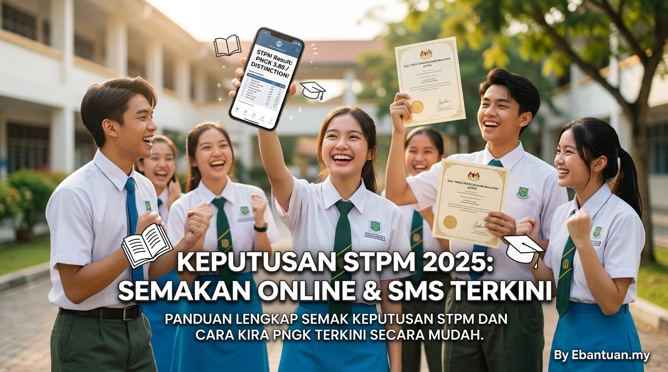 Keputusan STPM 2025: Semakan Online & SMS Terkini
