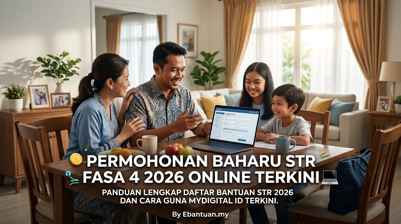 Permohonan Baharu STR FASA 4 2026 Online Terkini