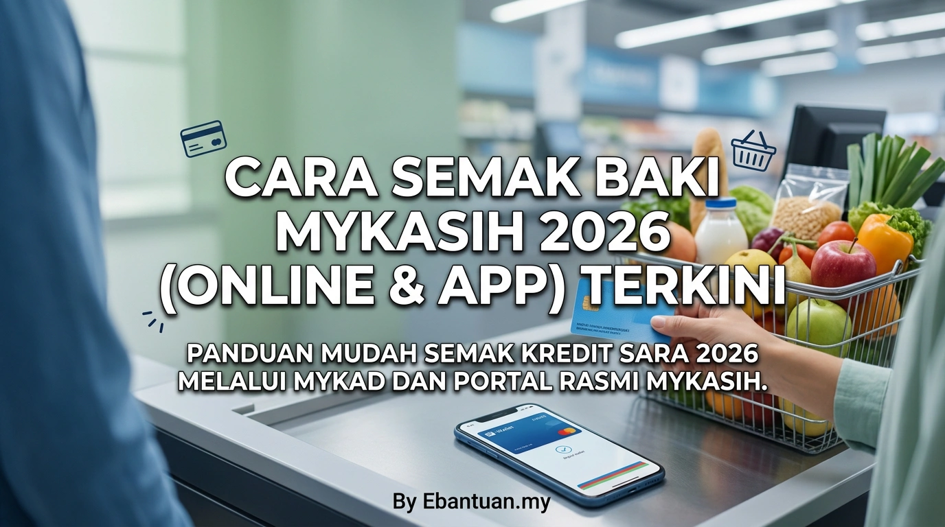Cara Semak Baki MyKasih 2026 (Online & App) Terkini