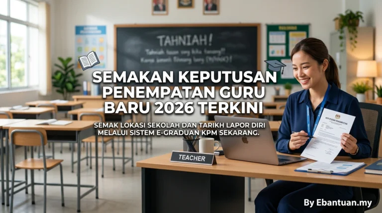 Semakan Keputusan Penempatan Guru Baru 2026 Terkini