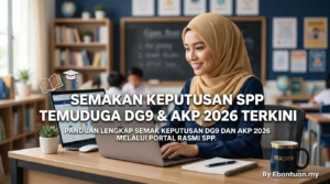 Semakan Keputusan SPP TemuDuga DG9 & AKP 2026 Terkini