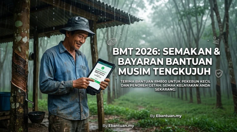 BMT 2026: Semakan & Bayaran Bantuan Musim Tengkujuh