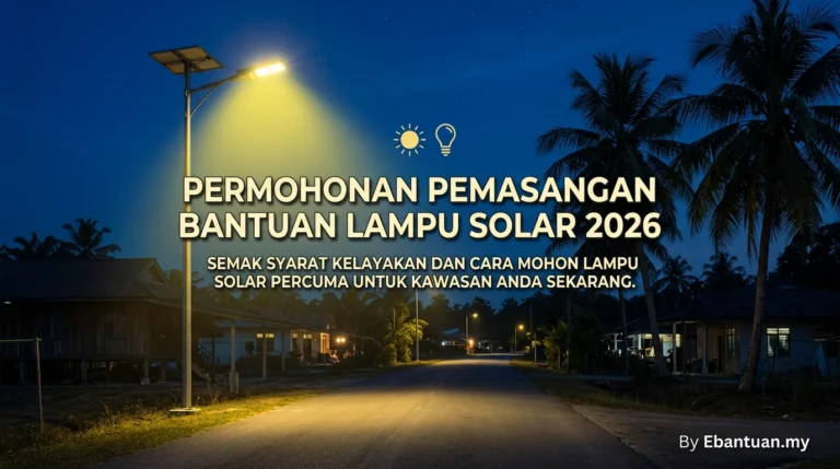 Permohonan Pemasangan Bantuan Lampu Solar 2026