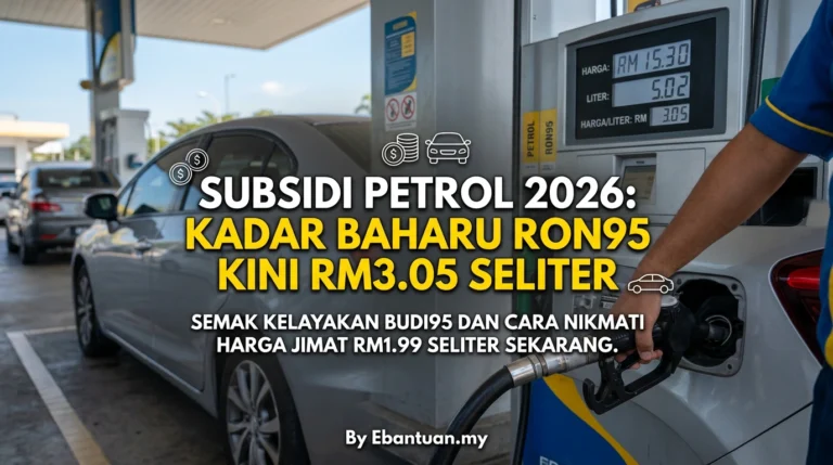 Subsidi Petrol 2026: Kadar Baharu RON95 Kini RM3.05 Seliter