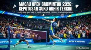 Macau Open Badminton 2026: Keputusan Suku Akhir Terkini